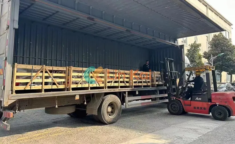 Lingkai Endonezya'ya çift tamburlu vinç ihraç ediyor